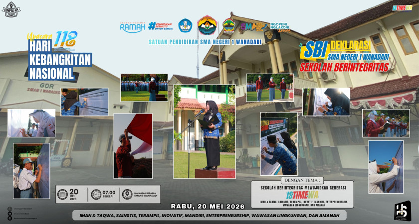 Upacara Hari Kebangkitan Nasional dan Deklarasi Sekolah Berintegritas