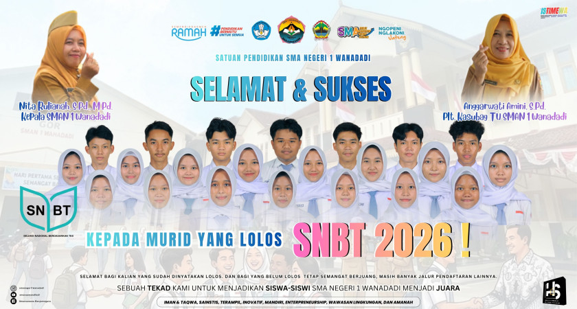 23 Siswa Berhasil Lolos SNBT 2026 dan Seleksi Beasiswa ITS, Mengharumkan Nama Sekolah