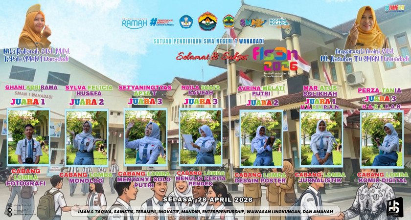 Prestasi Gemilang Siswa dalam Ajang Festival Lomba Seni dan Sastra Siswa Nasional (FLS3N) Tahun 2026