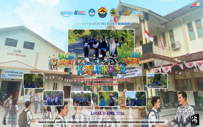 JALAN SEHAT 7 KEBIASAAN ANAK INDONESIA HEBAT (7KAIH) DI SMA NEGERI 1 WANADADIDAN KINERJA TENAGA PENDIDIK